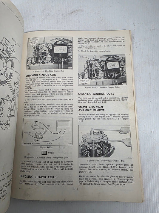 1975 Johnson 50HP Service Manual | Genuine Used Manual - photo 2 of 2