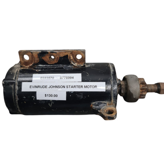 0393570 0778994 Evinrude Johnson Starter Motor | Genuine Used Part