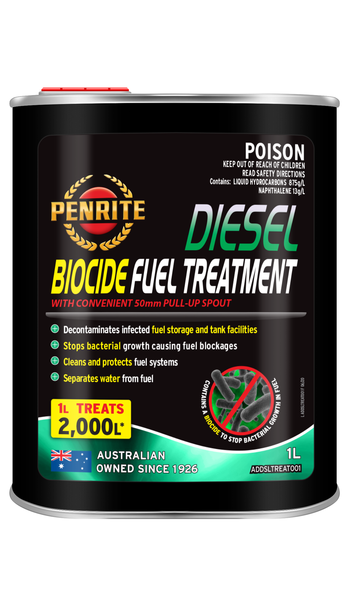 ADDSLTREAT001 DIESEL BIOCIDE FUEL TREATMENT