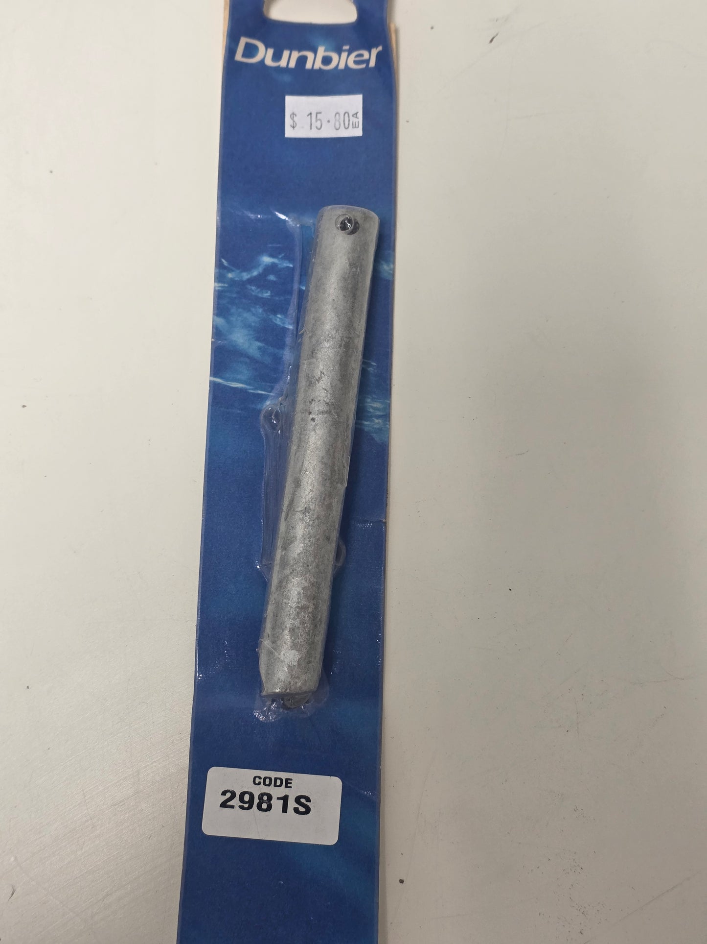 2981S Dunbier Roller Pin to Suit 3 1/2" 16mm (Display Pack)