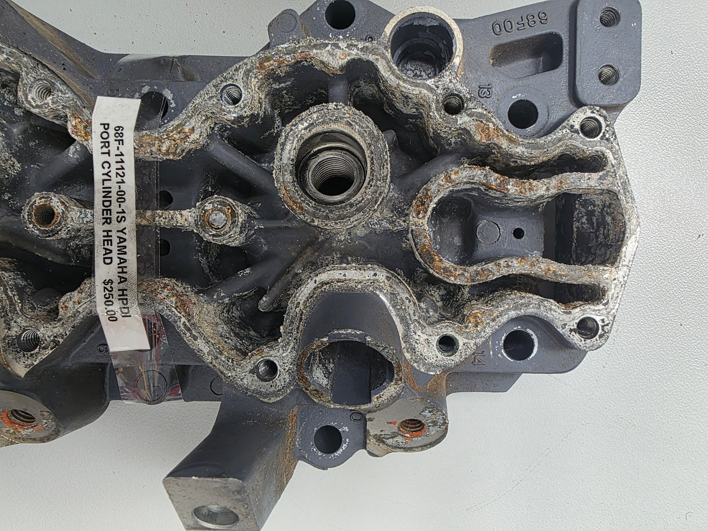 68F-11121-00-1S Yamaha Port Cylinder Head HPDI | Genuine Used Part