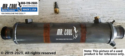 177525-04821 / 117524-04820 Aftermarket Yanmar 6LY3-STP KMH61A Oil Cooler | Sawley's Select Marine Parts