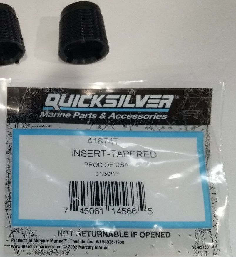 41674T Mercury MerCruiser Insert | Genuine Quicksilver OEM Part