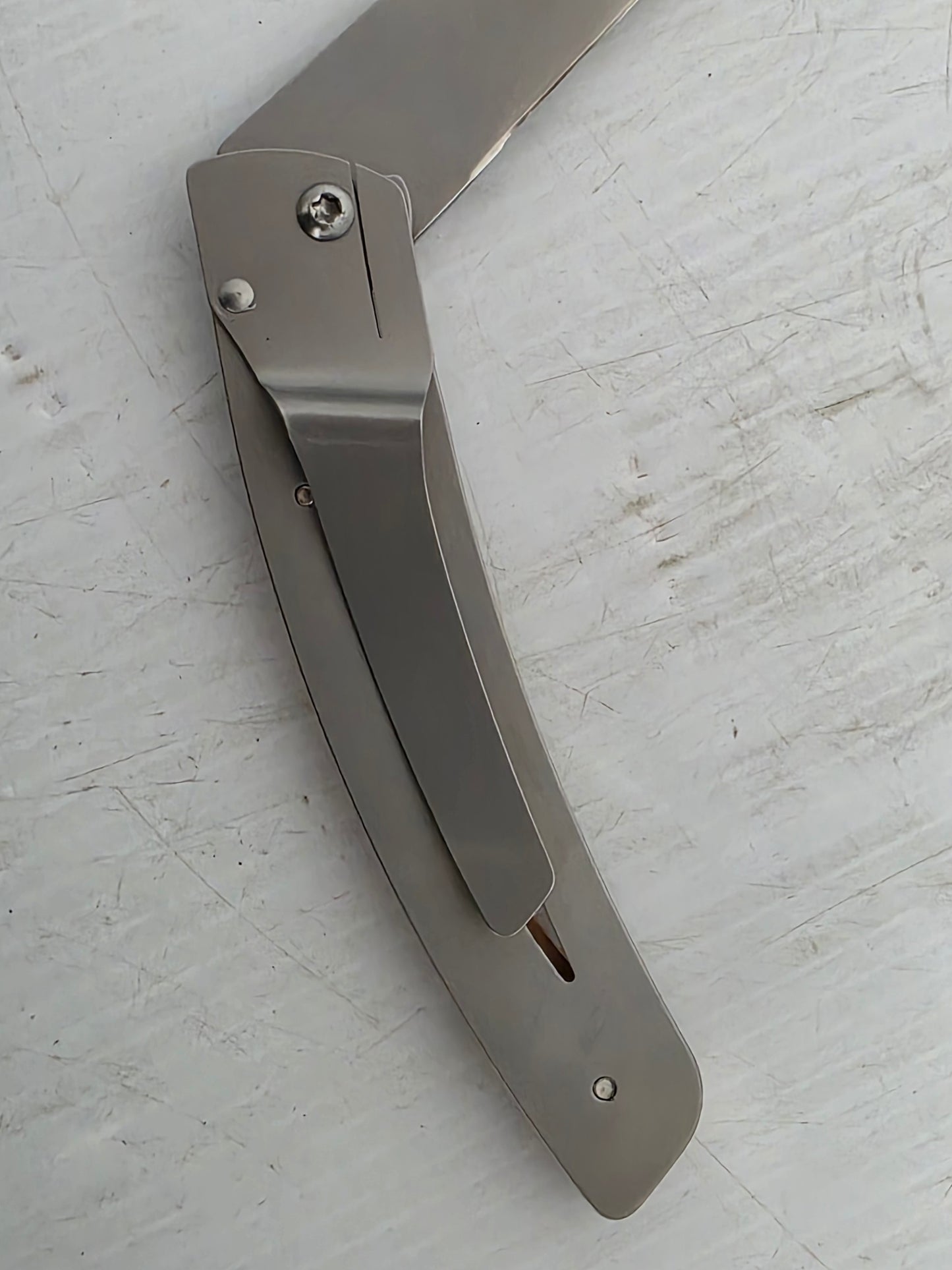 CD.142.55 Claude Dozorme  9cm Dressed Series Stainless Steel Pocket Knife (Liner Lock, Rosewood Handle)