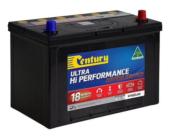 122113 Century N70ZZLHX ULTRA Hi PERFORMANCE Battery