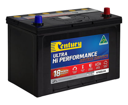 122113 Century N70ZZLHX ULTRA Hi PERFORMANCE Battery