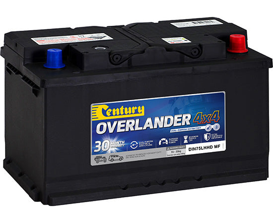 125137 Century DIN75LHHDMF OVERLANDER 4X4 Battery