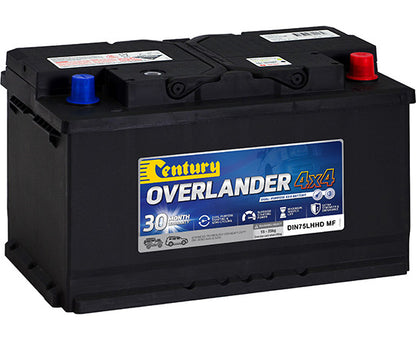 125137 Century DIN75LHHDMF OVERLANDER 4X4 Battery