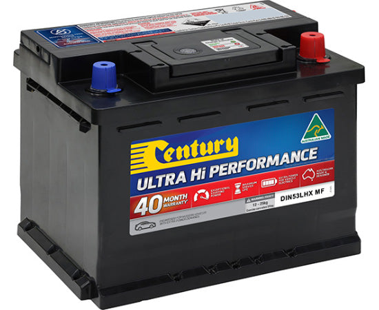 113114 Century DIN53LHX MF ULTRA Hi PERFORMANCE DIN Battery
