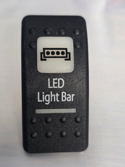 SBCRS-WL01 Rocker Switch Cover ONLY - LED Light Bar - WHITE | Marine Electrical Part