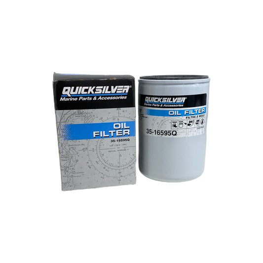 3516595Q Mercury MerCruiser Oil Filter | Genuine Quicksilver OEM Part