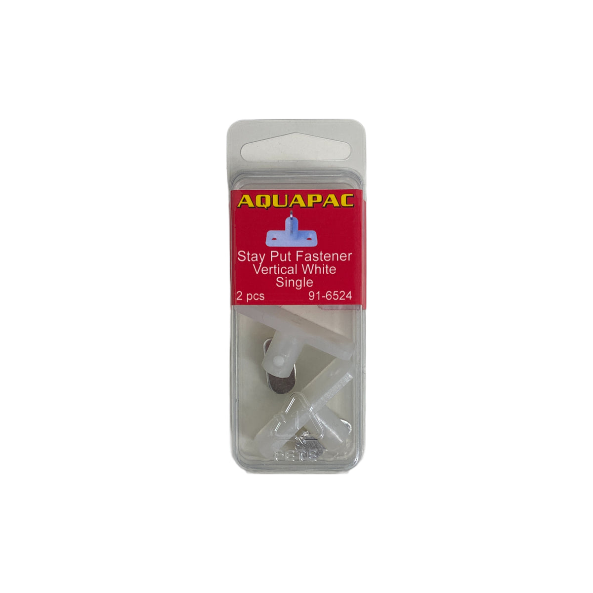 916524 Stayput Fastener Vertical White - Single | Marine Deck Hardware