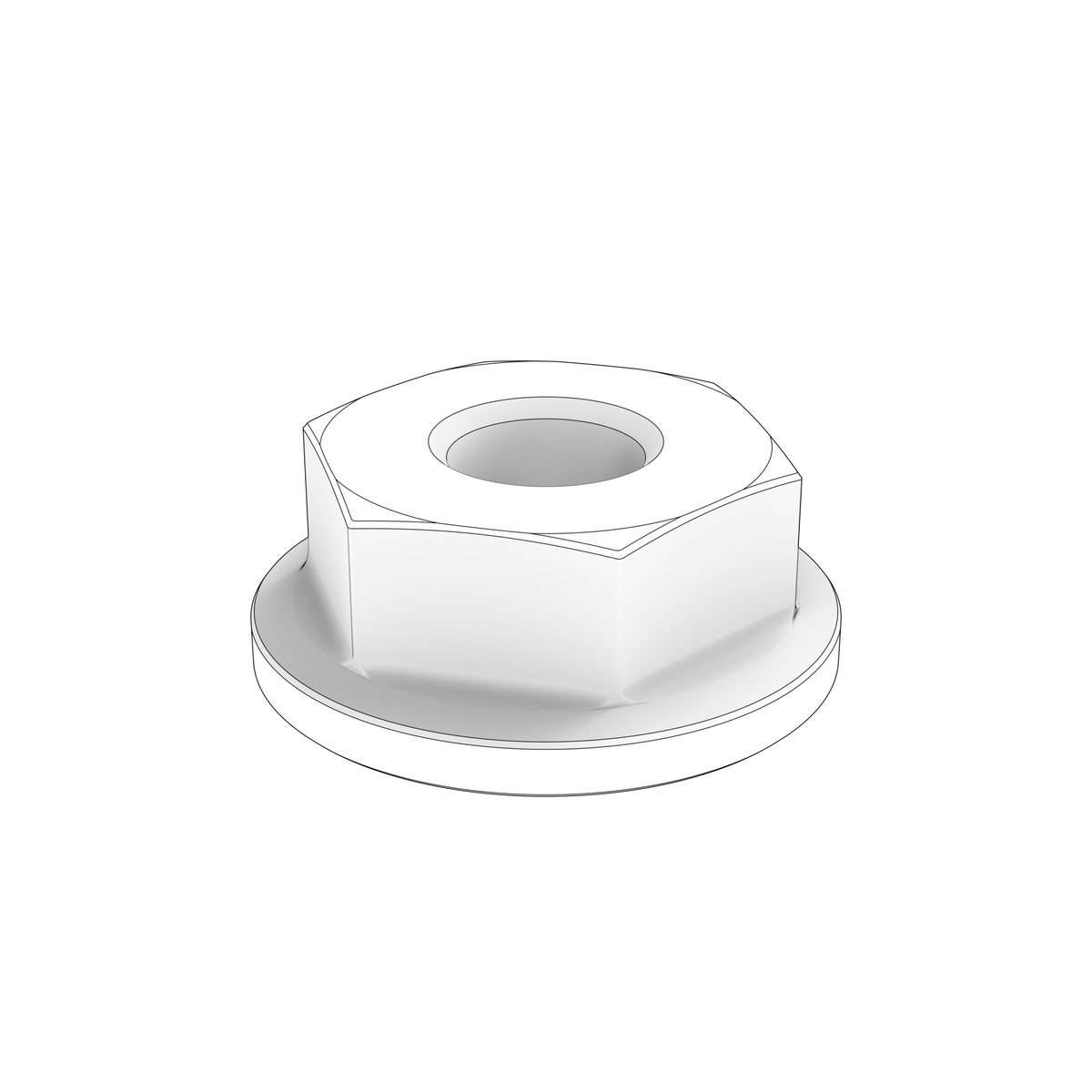 23478619 Nut | Genuine Volvo Penta Part