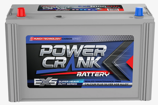 EXSN100 SMF Power Crank 950 CCA Battery | Truck EXS Series