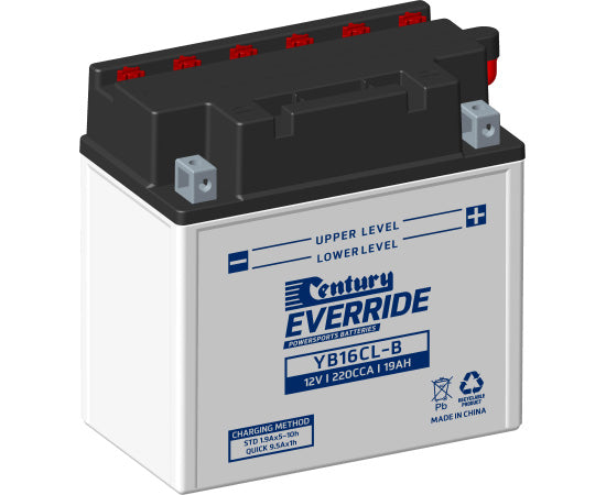 150186 Century EverRide YB16CL-B CONVENTIONAL 12V Battery