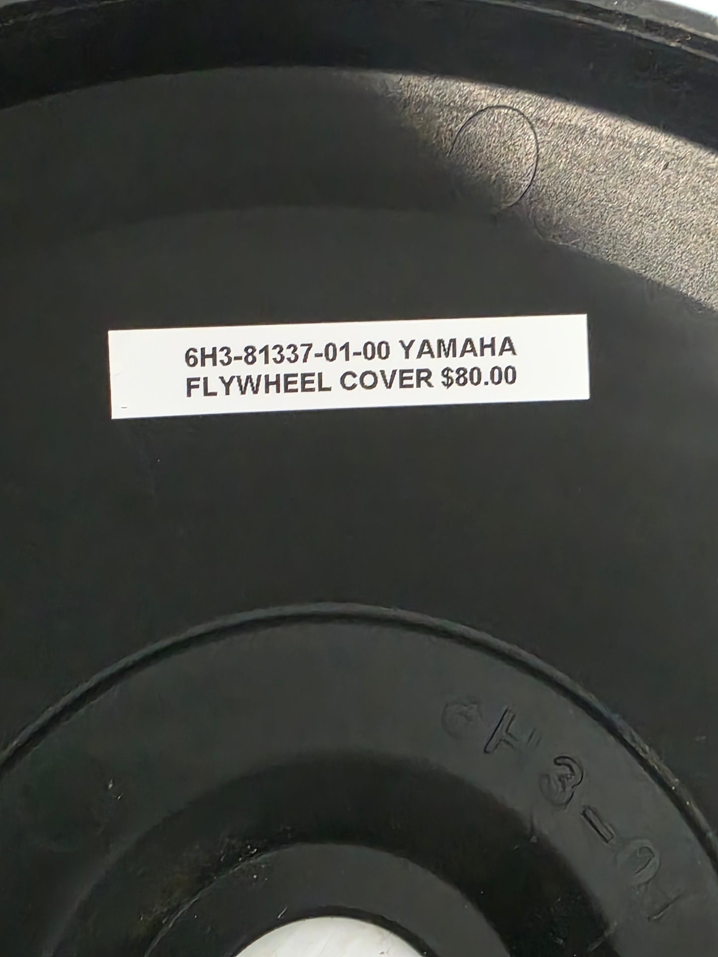 6H3-81337-01-00 Yamaha Flywheel Cover | Genuine Used Part