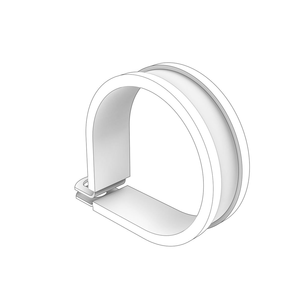 980476 Clamp | Genuine Volvo Penta Part