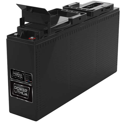 LFP12.8V135AH-FT Power Crank 135 AH Battery | 12V Lithium Front Terminal Deep Cycle