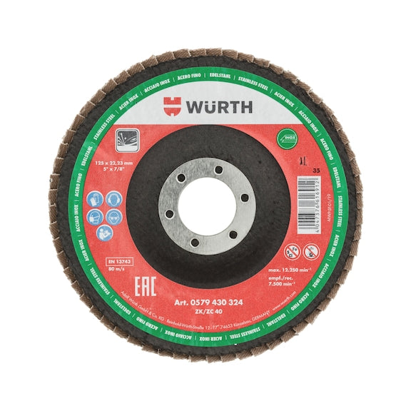 0579430324 Segmented Grinding Disc for Stainless 40 Grit