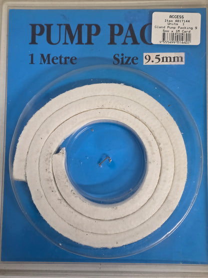 4017144 PTFE Gland Packing 9.5mm X 1m | Marine Pump & Fitting