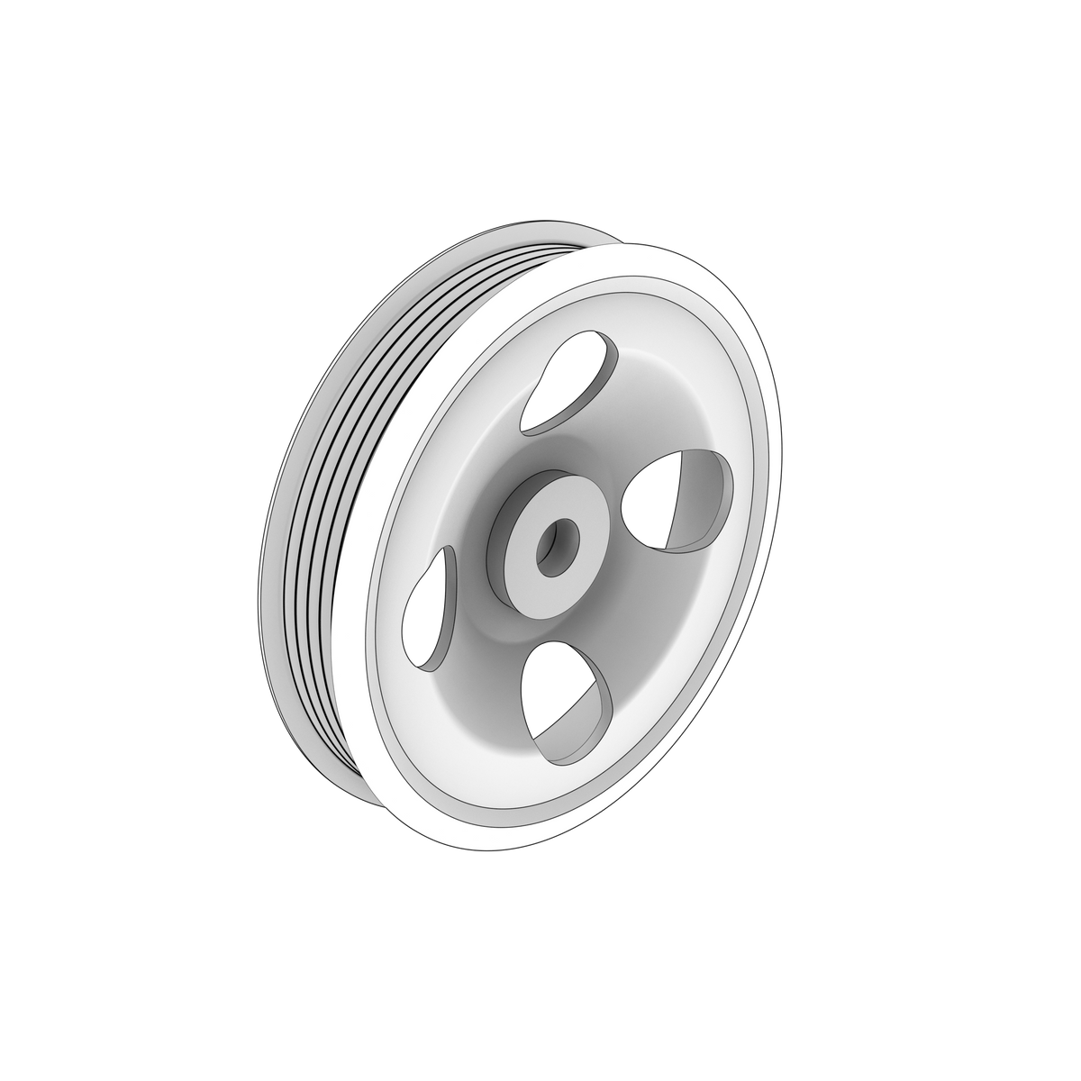 21180447 Pulley | Genuine Volvo Penta Part - photo 2 of 2