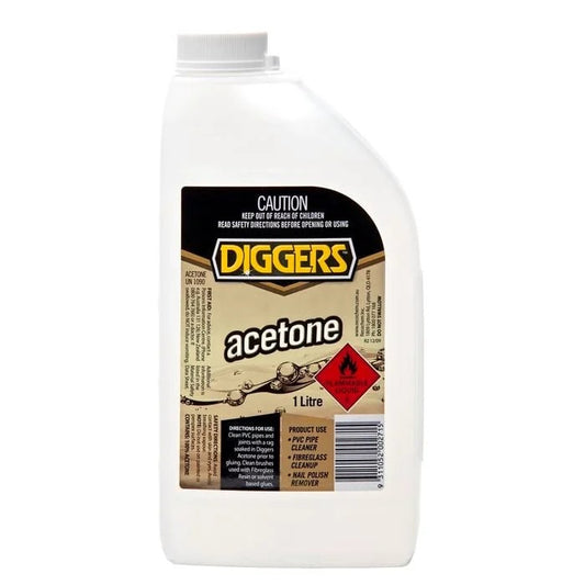 16255-61 DIG Diggers Acetone 1L | Detailing Product