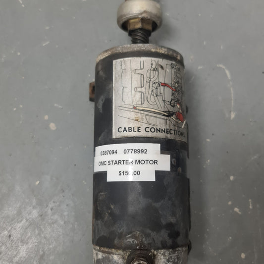 0387094 0778992 OMC Starter Motor | Genuine Used Part