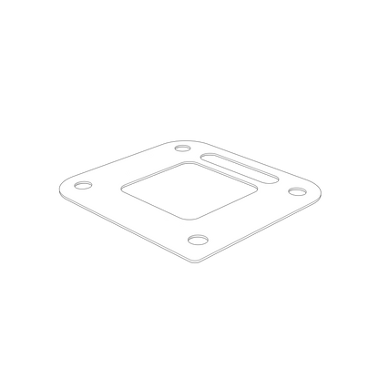 3853628 Plate | Genuine Volvo Penta Part - photo 2 of 2