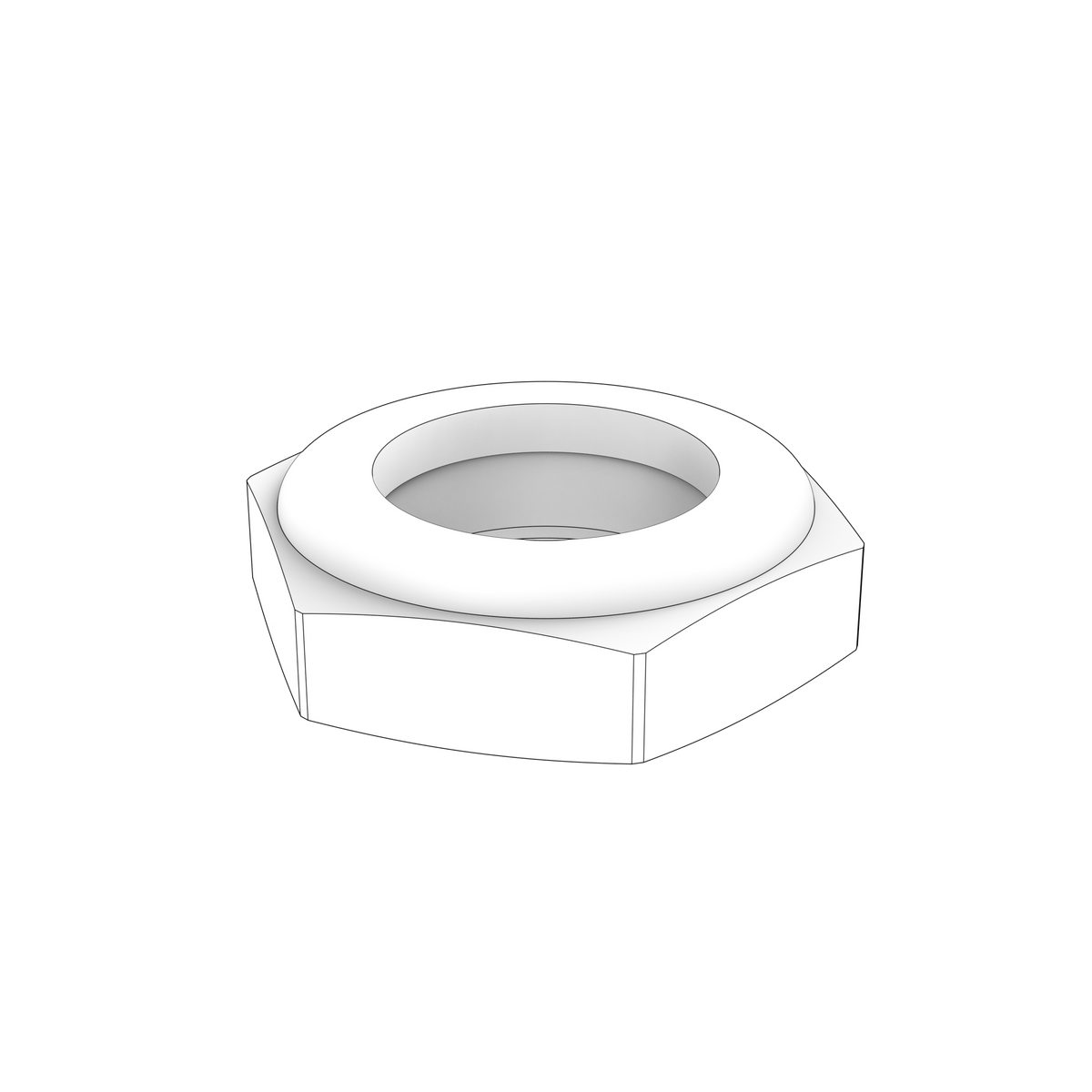 983789 Lock Nut | Genuine Volvo Penta Part