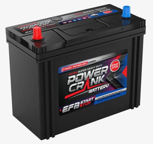 EFBNS60-N55R Power Crank 500 CCA Battery | EFB Stop/Start Series