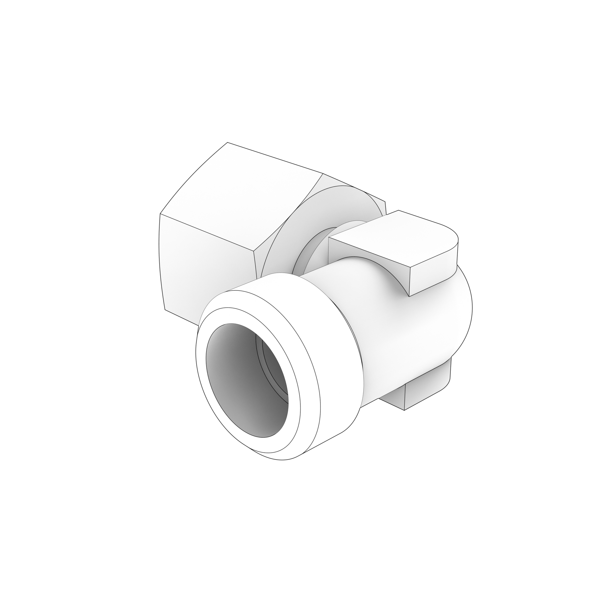 964016 Elbow Nipple | Genuine Volvo Penta Part