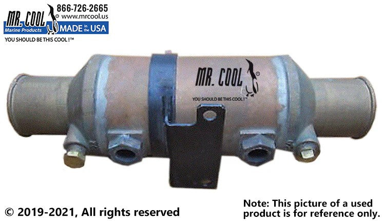 3349370 / 4989987 Aftermarket Cummins QSM11 Fuel Cooler 4 x 8.25 in | Sawley's Select Marine Parts