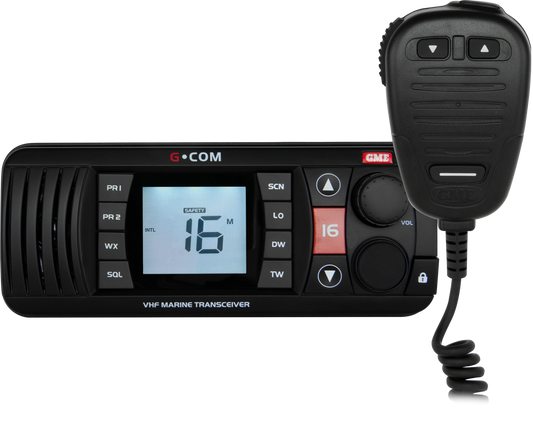 GX700B GME Compact VHF Marine Radio (Black)