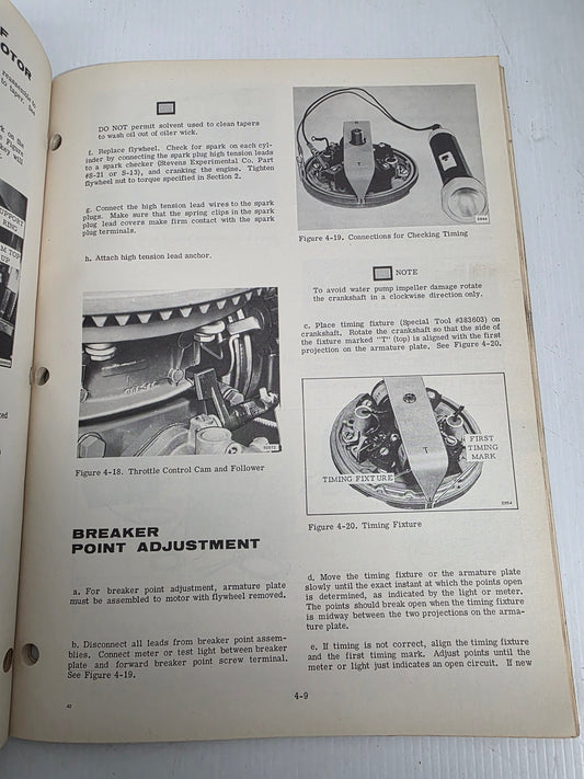 1974 Johnson 4HP Service Manual | Genuine Used Manual