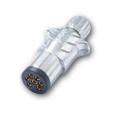 2855 Dunbier 7 Pin Small Trailer Plug,  NSW & QLD  (SKIN PACK)