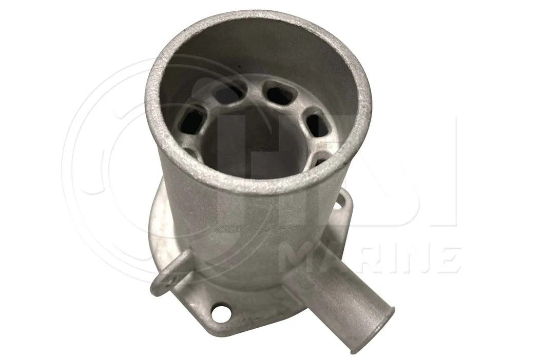154-3163 Aftermarket Onan MDKD-P/R/V Cast 316 Stainless Steel Exhaust Mixing Elbow | Sawley's Select Marine Parts