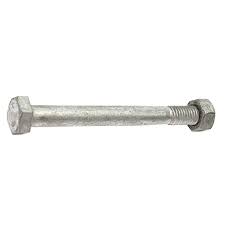 8942 M8 x 30mm Hex Head Nut & Bolt Galvanised