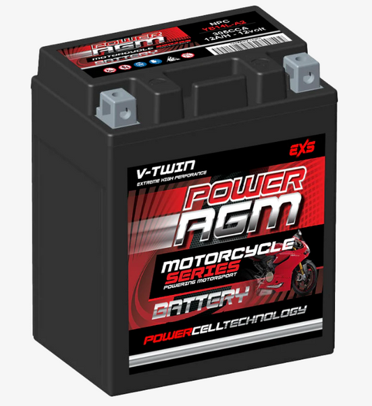 NPC-YB14L-A2 Power Crank 305 CCA 12 AH Battery | Power AGM Series