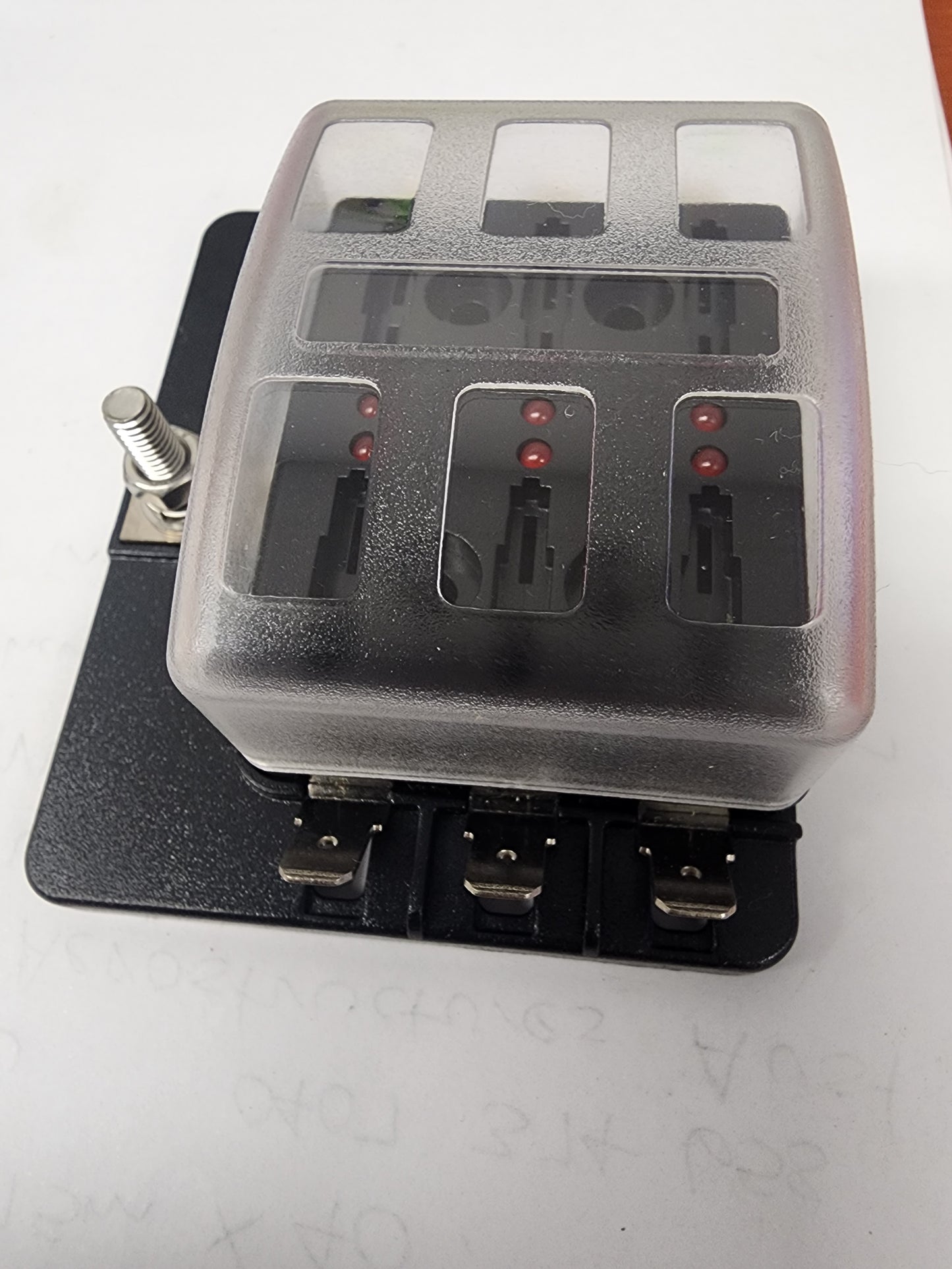 SZ2096 Powertech 6-Way Spade terminal Fuse Block