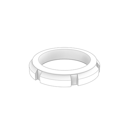 969077 Round Nut | Genuine Volvo Penta Part