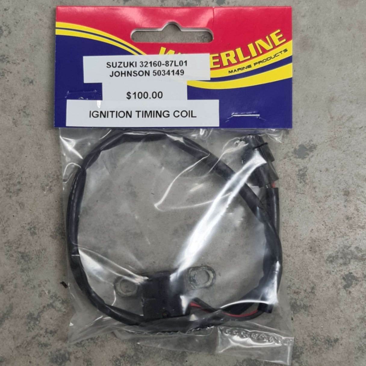 32160-87L01 Suzuki 5034149 Johnson Ignition Timing Coil | Genuine Used Part