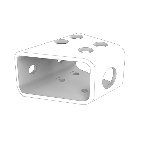 3836190, Engine Bracket - Genuine Volvo Penta