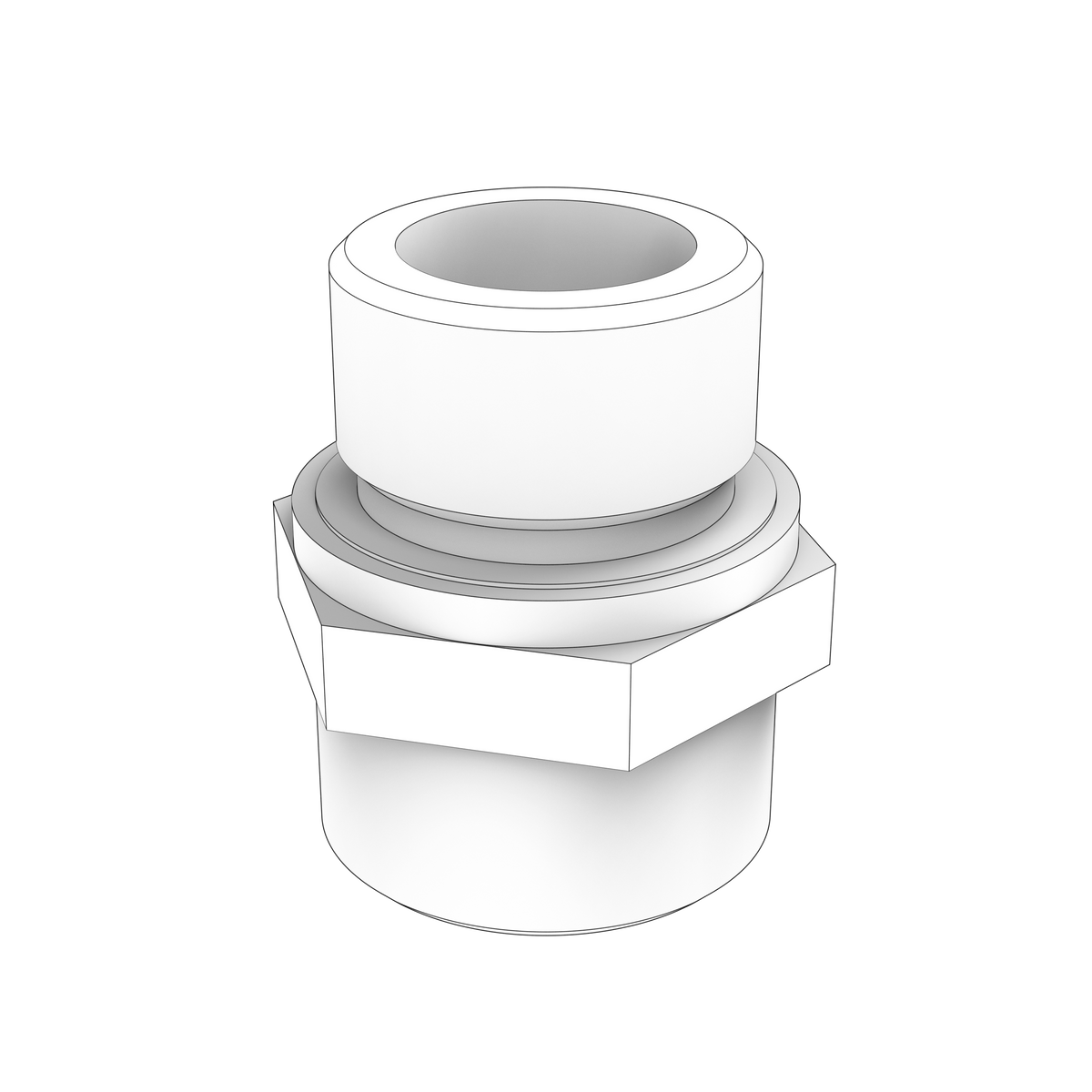 984802 Nipple | Genuine Volvo Penta Part