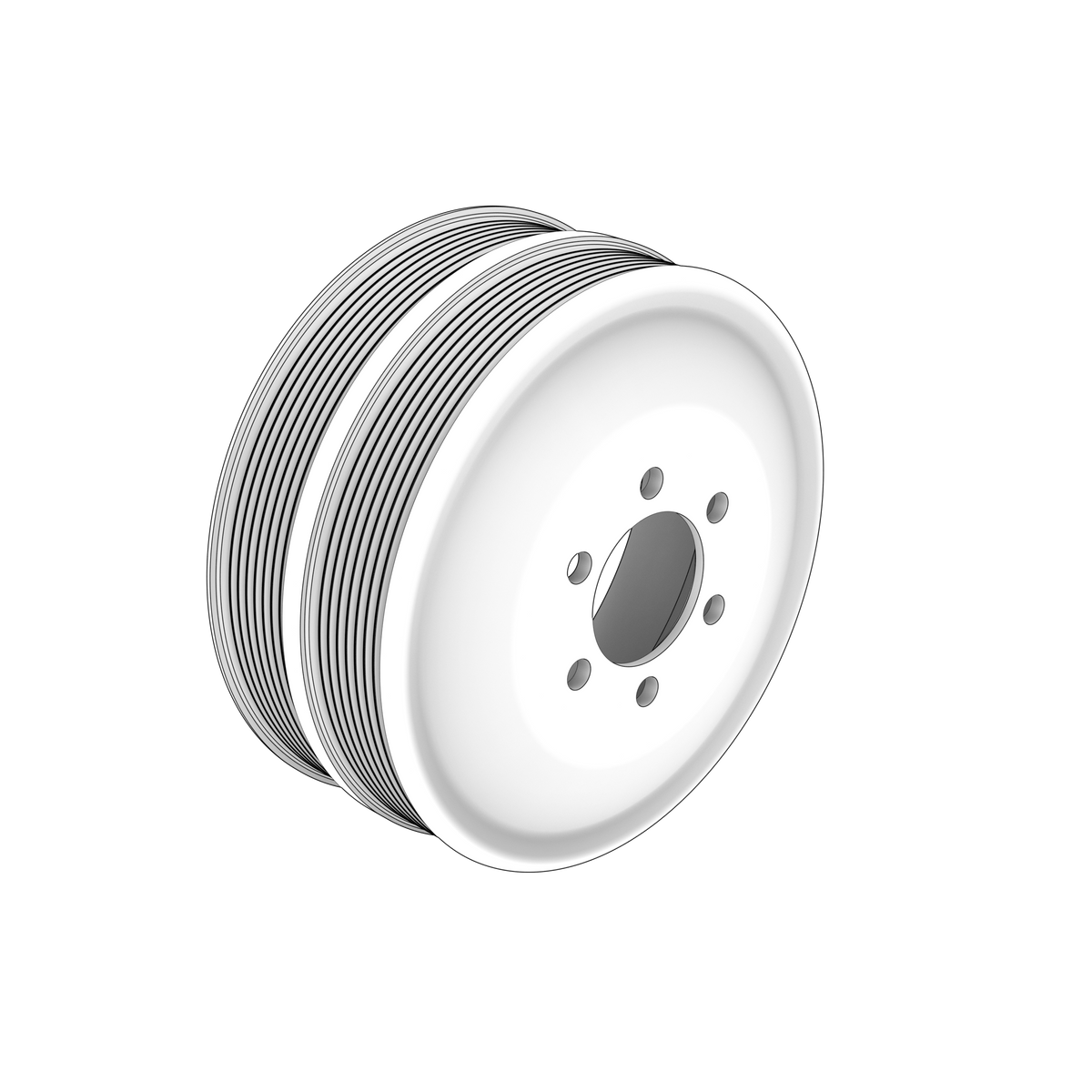 3841069 Pulley | Genuine Volvo Penta Part