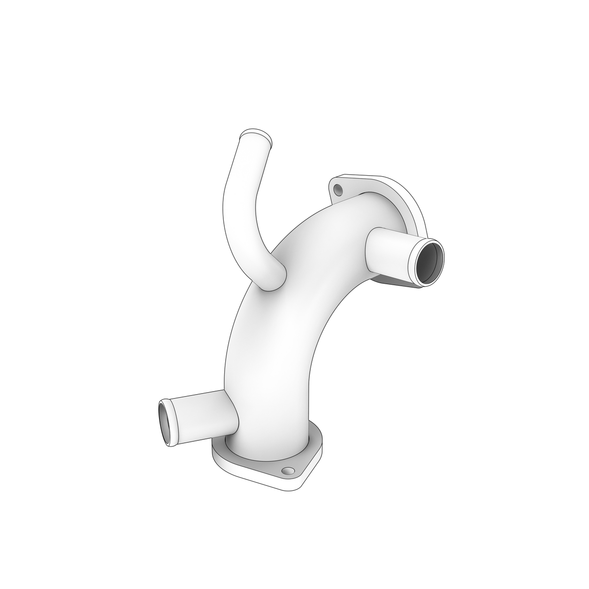 3841787 Coolant Pipe | Genuine Volvo Penta Part - photo 2 of 2