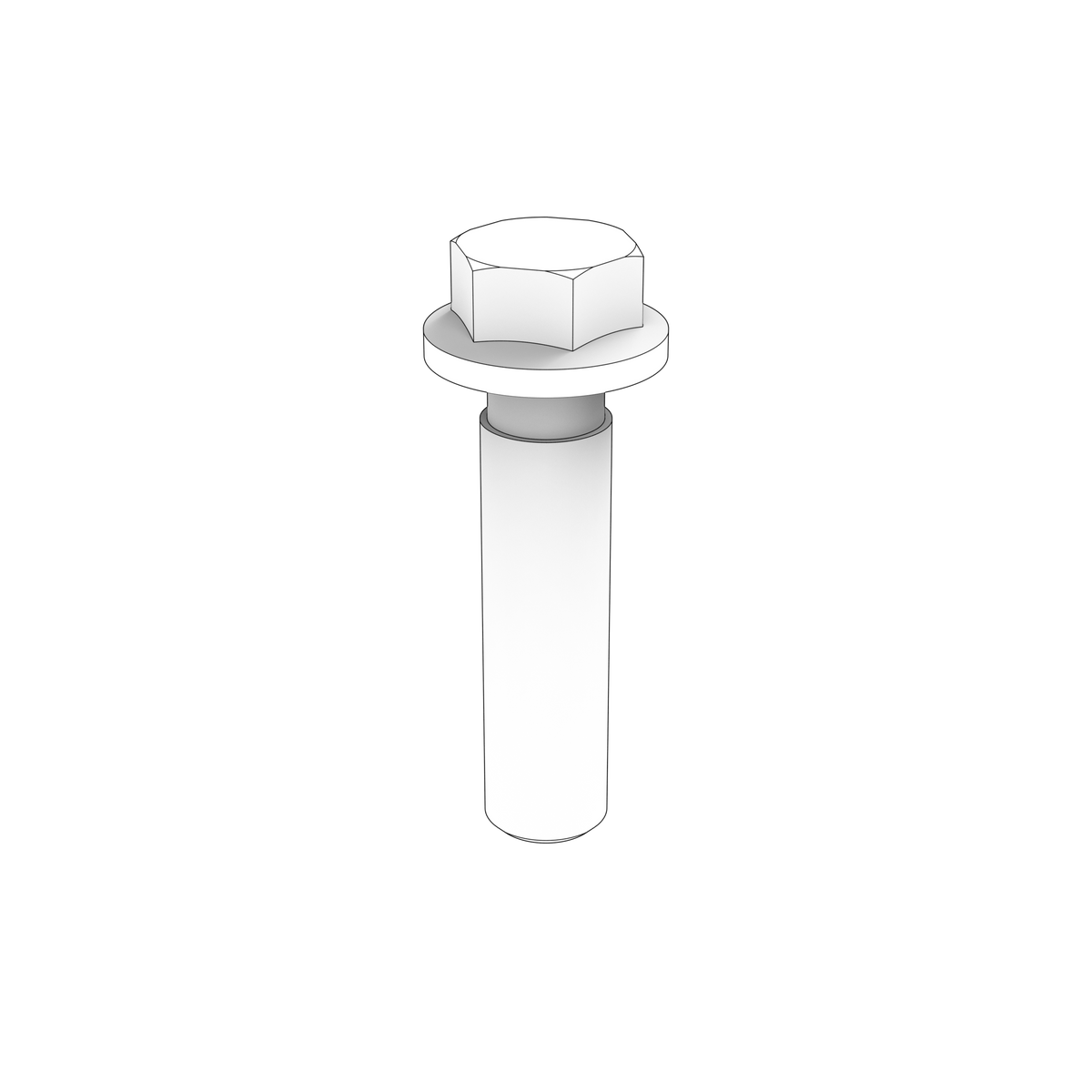 3841928 Flange Screw | Genuine Volvo Penta Part