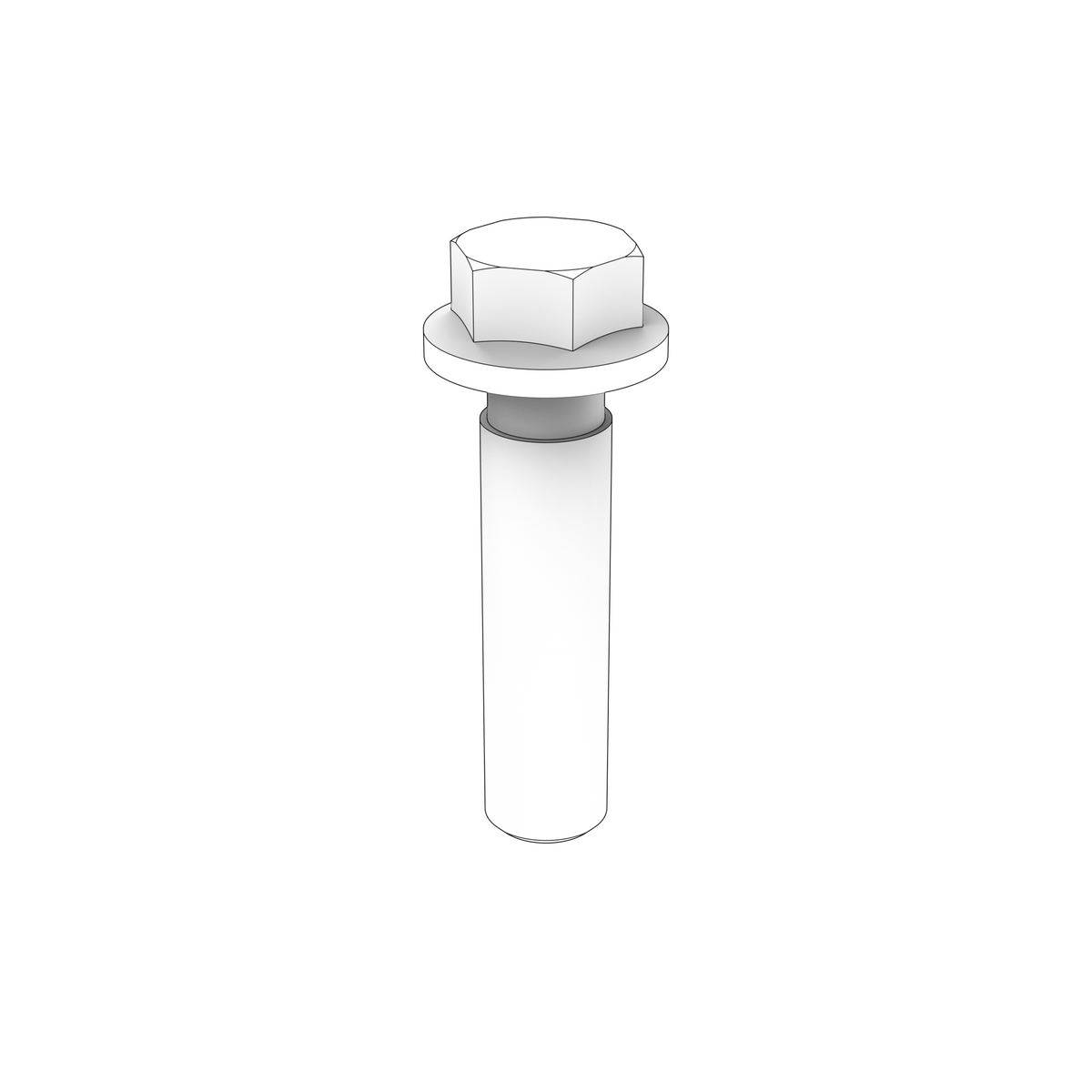 3841928 Flange Screw | Genuine Volvo Penta Part - photo 2 of 2