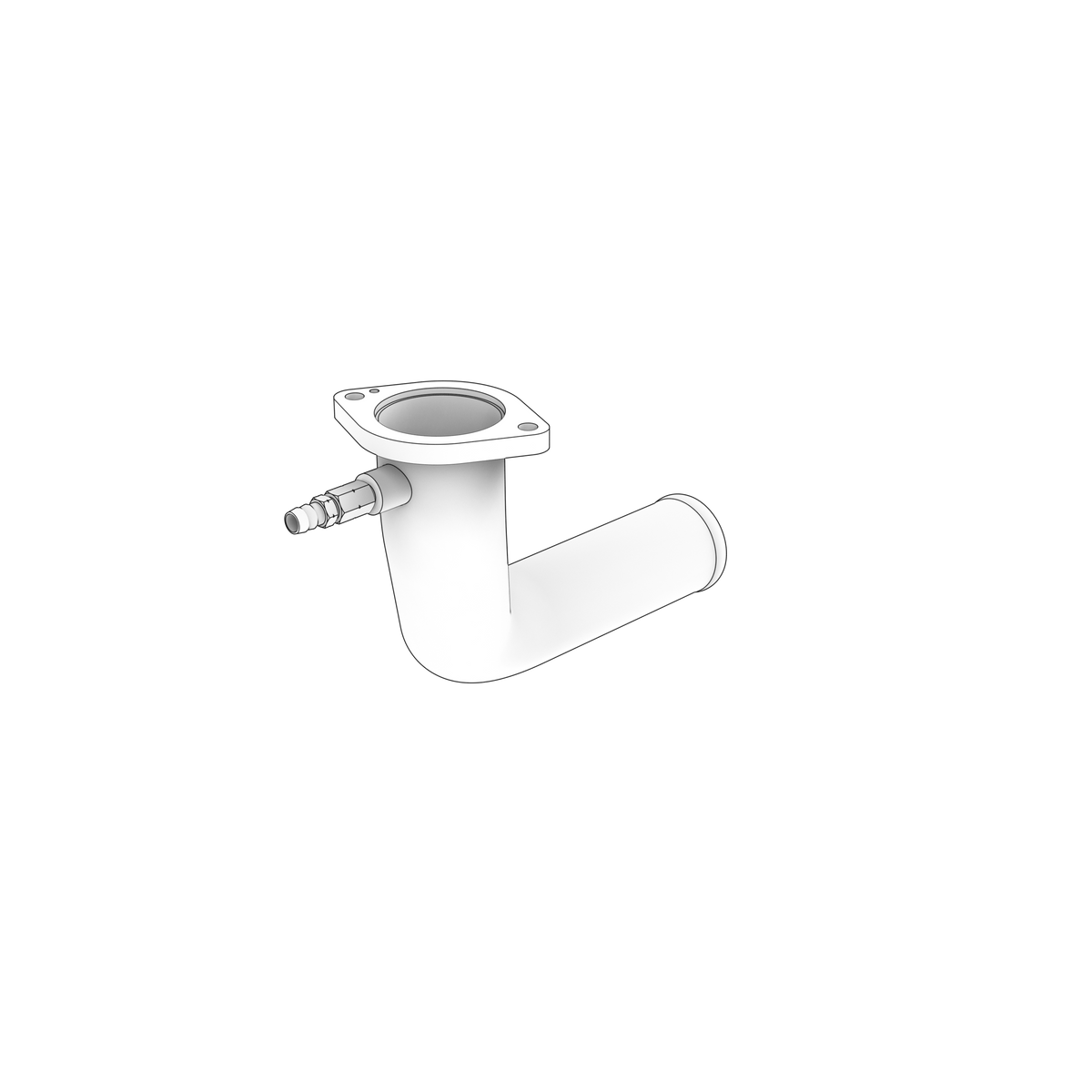 3842381 Coolant Pipe | Genuine Volvo Penta Part