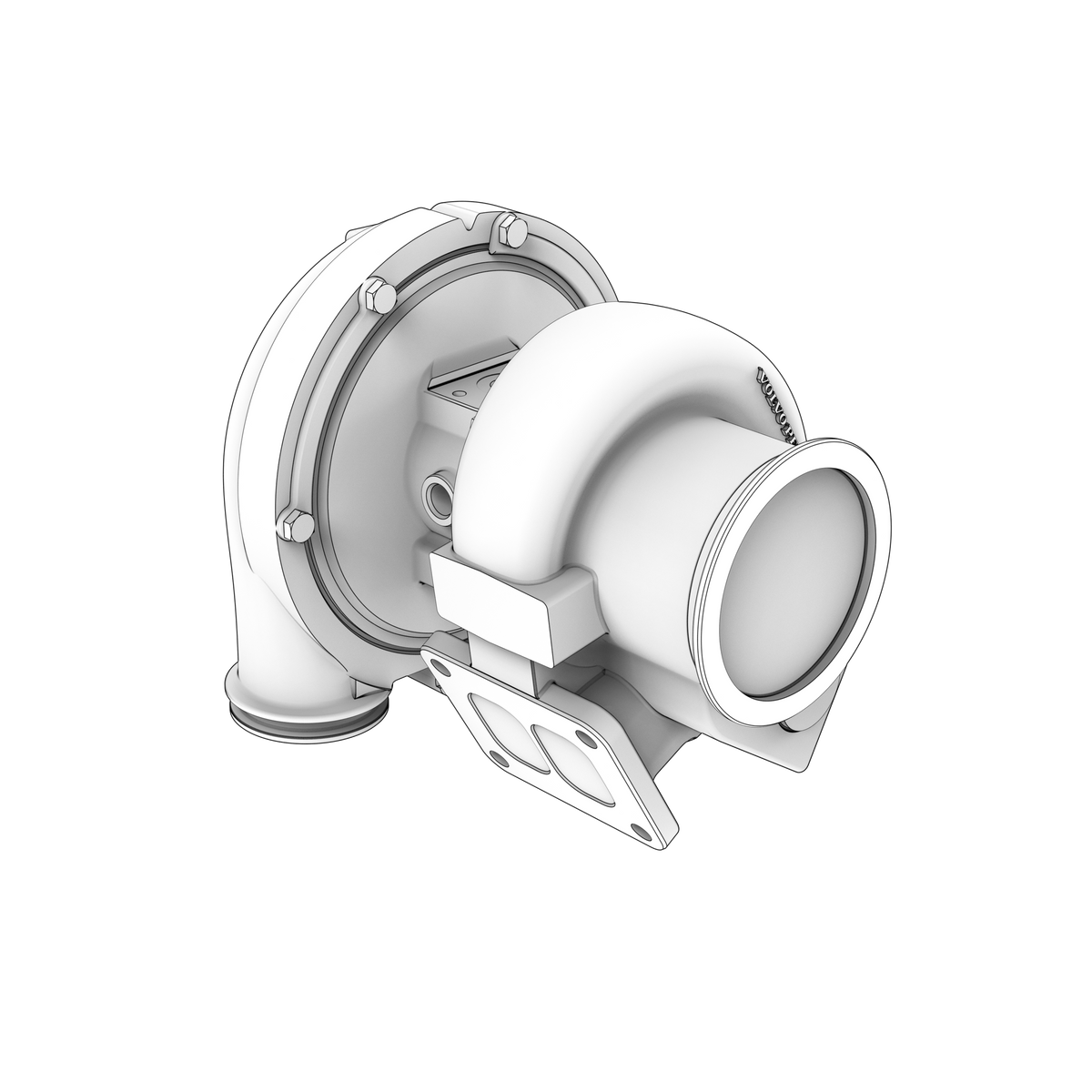3842676 Turbocharger | Genuine Volvo Penta Part - photo 2 of 2
