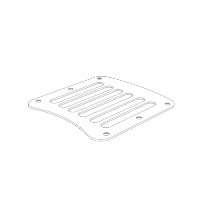 3843260 Plate | Genuine Volvo Penta Part
